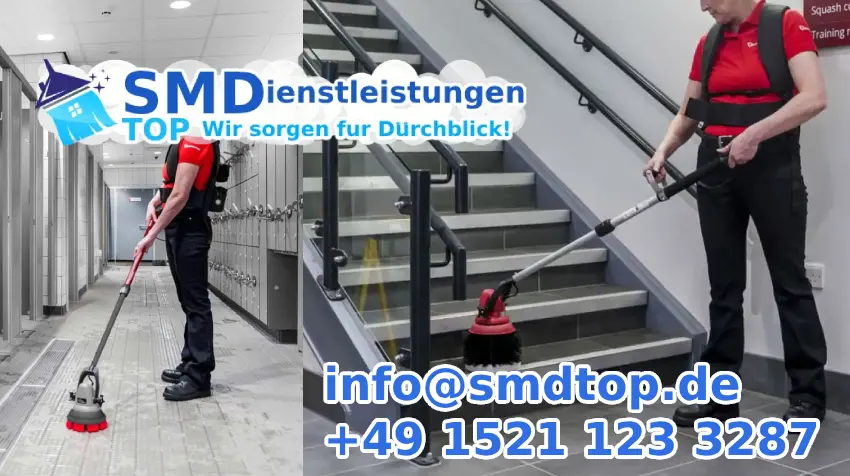 Reinigungsfirma Berlin SMD TOP Warum ist es wichtig, die Treppe von Gebäuden zu reinigen?