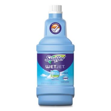 Swiffer WetJet System Refill, Fresh, 1.25 L, 4 Bottles